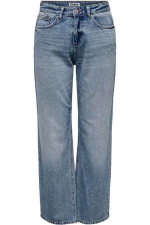 ONLY 100% Cotton Mid Waist Straight Fit JeansXS Short