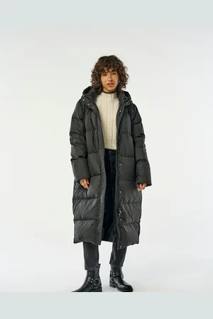 ONLY Down Hooded Long Puffer Coat36