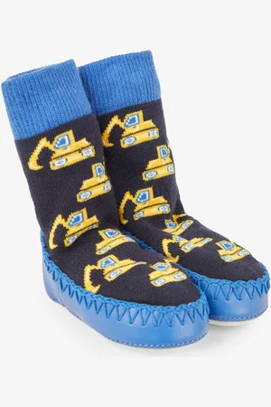 JoJo Maman Bébé Moccasin Slipper Socks6