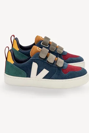 Veja Small Blue Denim V-10 Trainers9 EU 26