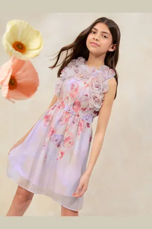 Lipsy London 3D Corsage Mini Dress (5-16yrs)110116 cm