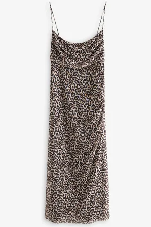 Next Kew Collection Green Mesh Floral Cami Slip Dress42 Wysoki