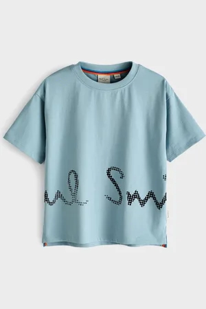 Paul Smith Boys Oversized Short Sleeve Iconic Print 100% Cotton T-Shirt10