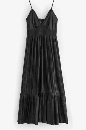 The Kooples V-Neck Sheered Waist Cami Maxi Dress36