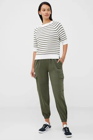 French Connection 100% Cotton Short Sleeve Lily Mozart JumperXL