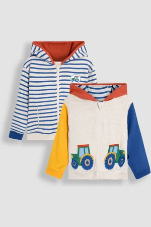 JoJo Maman Bébé Appliqué Reversible Hoodie8086 cm