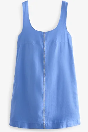 Next Premium 100% Linen Mini Dress48