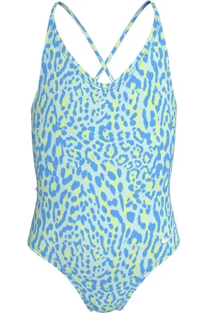 Nike Animal Print Lace-Up Back One Piece Swimsuit146152 cm