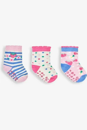 JoJo Maman Bébé 3-Pack Fruit SocksDo 6 miesięcy (50