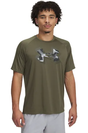 Under Armour Tech Camo Print Fill T-ShirtX-Large