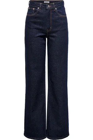 ONLY Juicy High Waisted Wide Leg Jeans With Comfort Stretch26 S