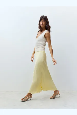 Next Satin Midi Skirt46tall