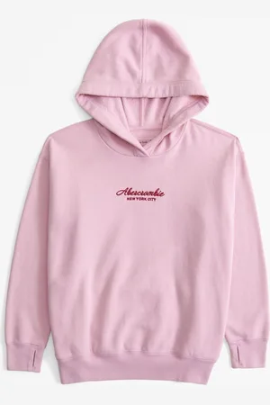 Abercrombie & Fitch Pink Logo Hoodie7