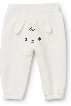 Benetton Baby Animal Print Fleece 100% Cotton Leggings9