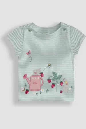 JoJo Maman Bébé 100% Cotton Appliqué T-Shirt110116 cm