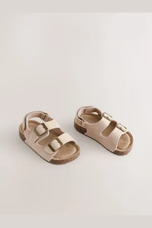 Next Leather Double Buckle Cushioned Footbed SandalsEU 29 (UK 11)
