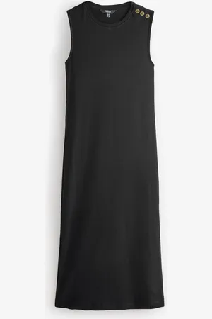 Barbour Hadfield Midi Black Dress46
