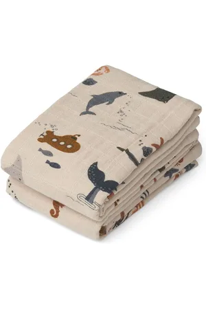 Liewood Natural Lewis Muslin Cloth 2 PackJeden