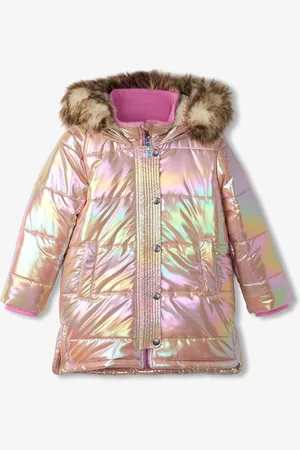 Hatley Pink Moon Sherpa Lined Puffer Jacket24 Months (92cm)