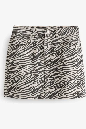 Next 100% Cotton Denim Mini Skirt40