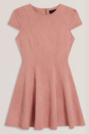 Ted Baker Clodaa Embroidered Ponte Mini Skater Dress34