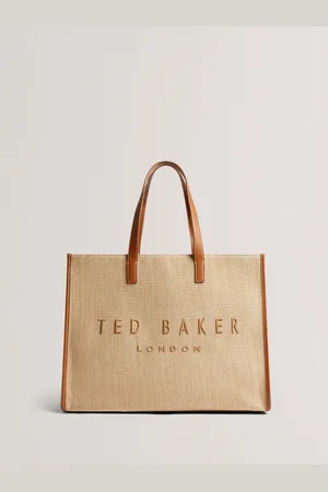Ted Baker Pallmer-Faux Raffia Large Icon BagJeden