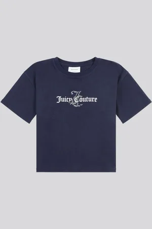 Juicy Couture Girls Diamante & Glitter 100% Cotton JC T-Shirt9