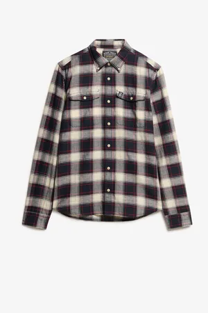 Superdry Merchant Check 100% Cotton ShirtL
