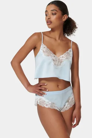 BlueBella Blue Isabella Luxury Satin Cami and Shorts Set38