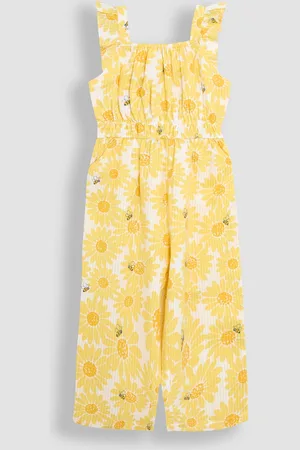 JoJo Maman Bébé Frill Sleeve Jumpsuit8692 cm