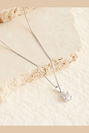 Next Cubic Zirconia Pendant NecklaceJeden