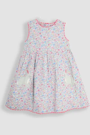 JoJo Maman Bébé Summer Sleeveless Appliqué Dress6268 cm