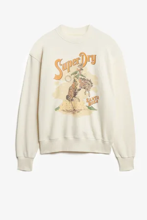 Superdry Souvenir Graphic Loose Crew 100% Cotton Sweat Shirt34