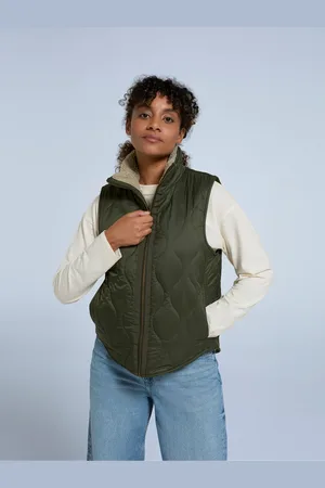 Animale Hayle Womens Recycled Borg Lined Gilet46