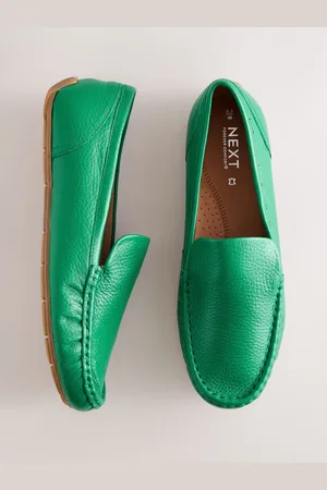 Next Forever Comfort Leather Round Toe Slim Driver LoafersEU 36 (UK 3.5)
