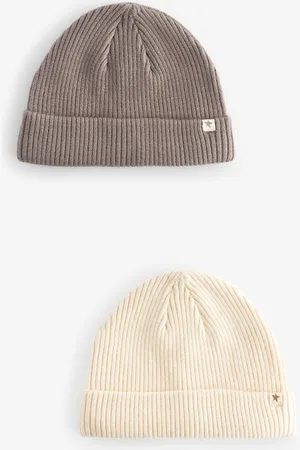 Next Baby Beanie Hats 2 PackPierwszy rozmiar (50 cm)