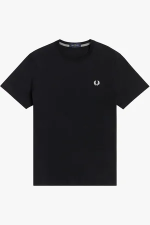 Fred Perry Crew Neck 100% Cotton T-ShirtL