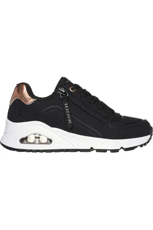Skechers Girls Uno Lite Easy Zip Trainersuk10eu28