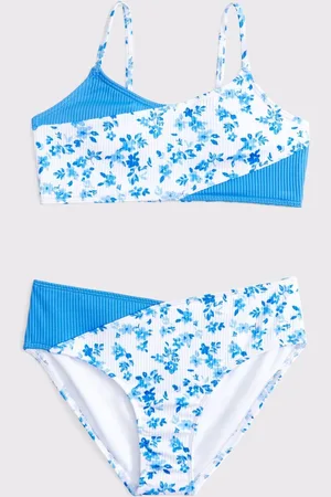 Abercrombie & Fitch Floral Print Bikini With Wrap Detail122128 cm