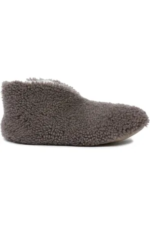 CELTIC & CO. Teddy Soft Sole Bootee Brown SlippersEU 41 (UK 8)