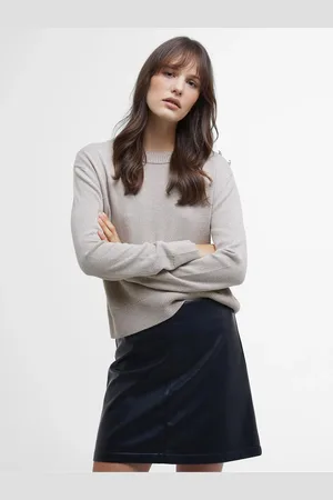 Barbour Jade Knitted 100% Cotton Jumper38
