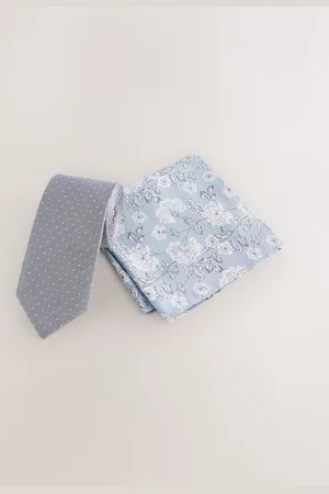 Next 100% Silk Tie and Pocket Square SetJeden