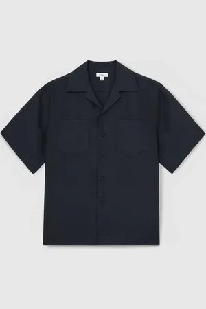 Reiss Wrexham Organza Twin-Pocket Oversize Shirt2X-L