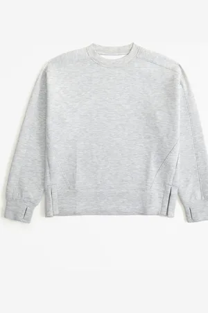 Abercrombie & Fitch Grey Logo Graphic Crew Sweat Top7