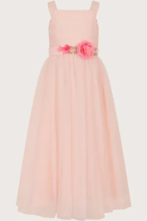 Monsoon Fleur Flower Belt Tulle Dress8 lat (128 cm)