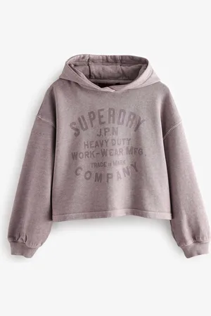 Superdry Girls Printed Hoodie8 lat (128 cm)