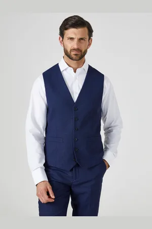 Skopes Harcourt Single Breasted Tailored Fit Suit Waistcoat60 Regular (UK 50 R)
