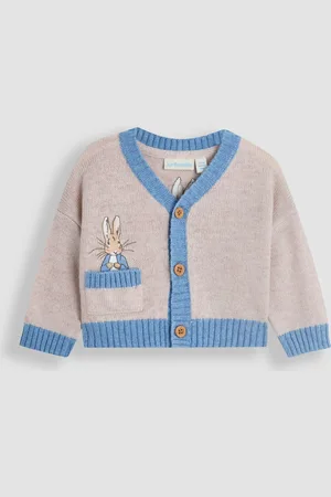 JoJo Maman Bébé Peter Rabbit Appliqué Cardigan6268 cm