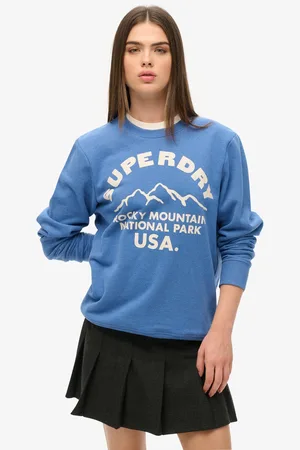 Superdry Oversized Outdoors Graphic Crew Sweatshirt38-40