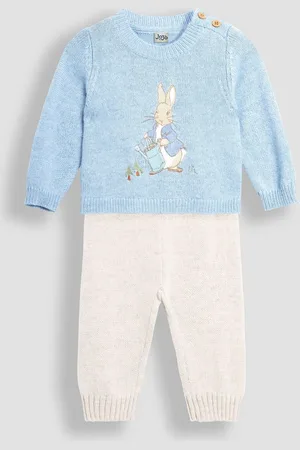 JoJo Maman Bébé Peter Rabbit Appliqué Sweatshirt & Trouser Set12